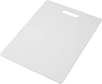 Farberware Large Plastic Cutting Board 11x14 White – Dishwasher Safe