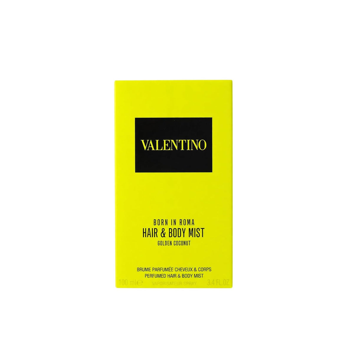 Valentino Born in Roma Golden Coconut Hair and Body Mist for Women 100ml / 3.4 oz