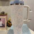 Stanley x LoveShackFancy Quencher H2.0 40oz Blue Bow Tumbler