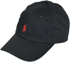 Ralph Lauren Polo Sports Pony Logo Black Cap