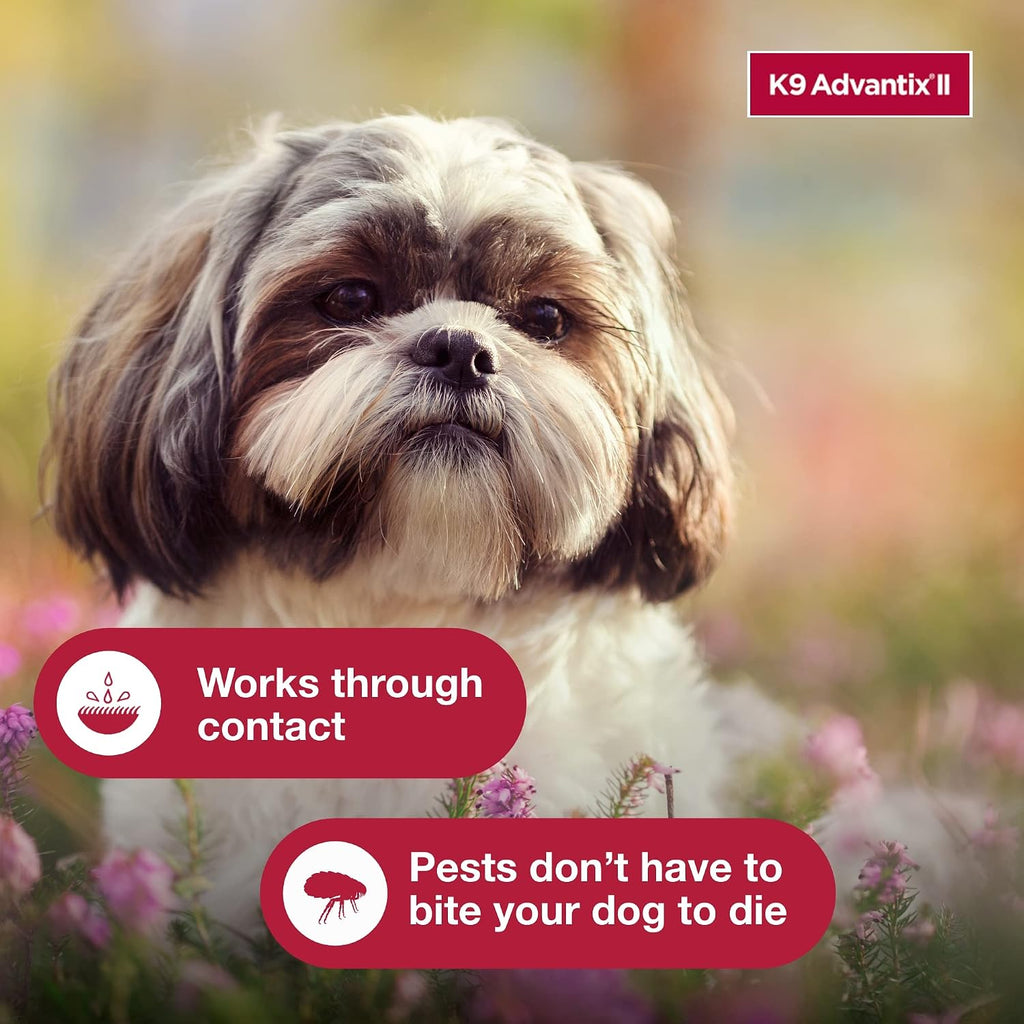 K9 Advantix II Flea & Tick Treatment – Small Dogs 4–10 lbs