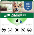 Advantage II XL Dog Flea Treatment – 4 Count