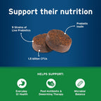 Advantage II Large Dog 21–55 lbs + Digestive Health Chews
