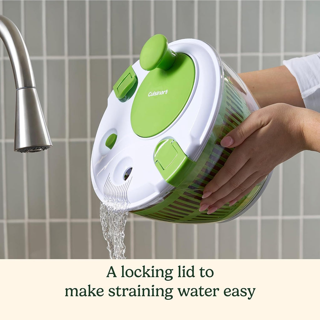 Cuisinart 3Qt Salad Spinner CTG-00-SSAS – Wash, Spin & Dry