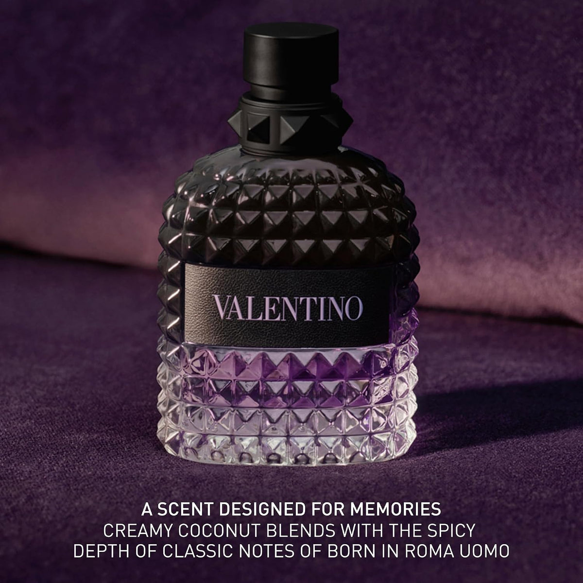 Valentino Uomo Born in Roma Purple Eau de Toilette for Men – Ambery Aromatic Fragrance