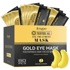 80PCS 24K Gold Collagen Under Eye & Smile Line Patches