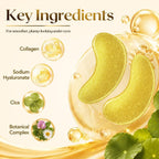 80PCS 24K Gold Collagen Under Eye & Smile Line Patches