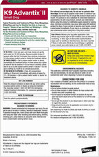 K9 Advantix II Flea & Tick Treatment – Small Dogs 4–10 lbs