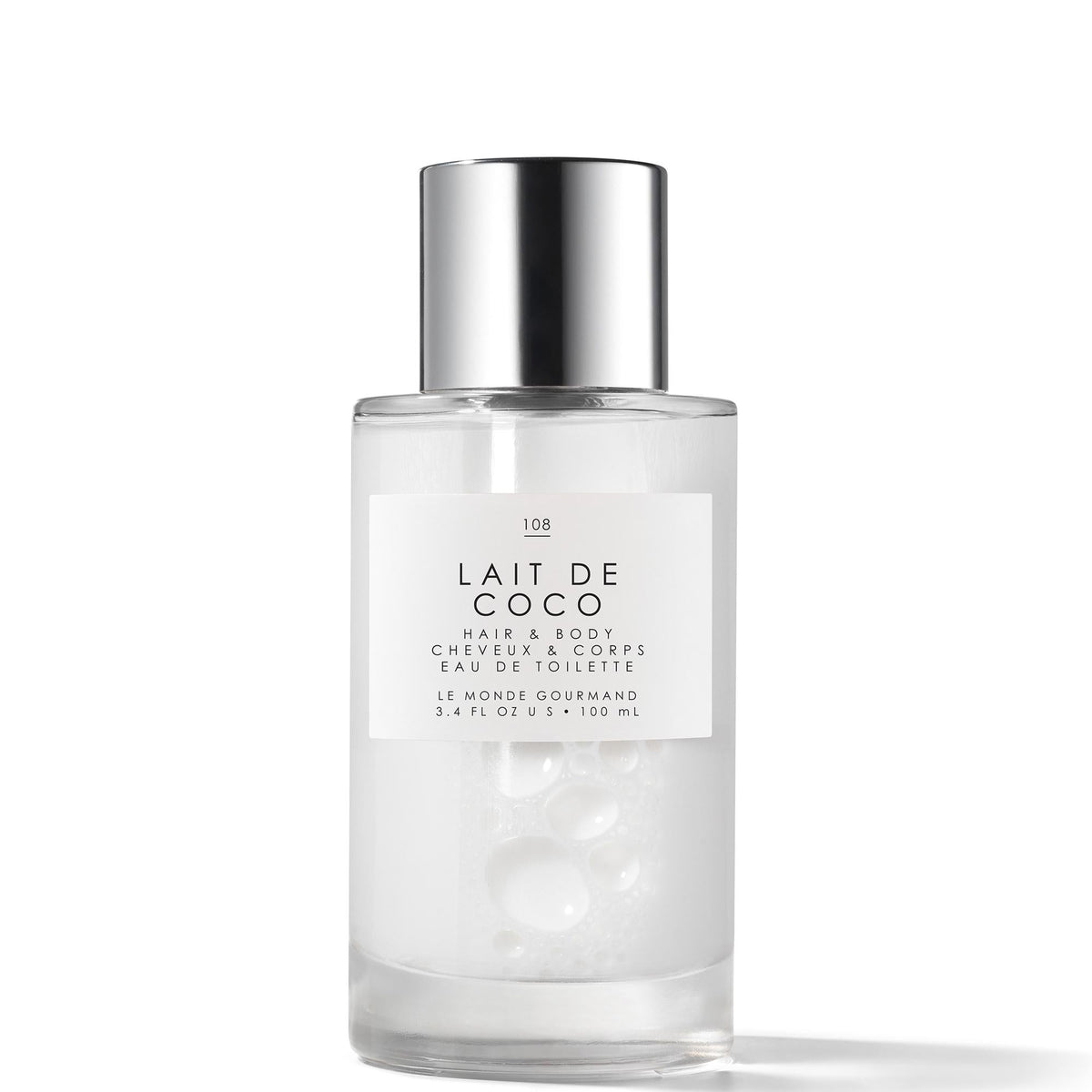Le Monde Gourmand Lait de Coco 108 Hair &amp; Body Eau de Toilette (100ml)
