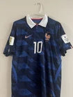 Mbappé #10 France Home Football Jersey – Size M