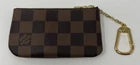 Louis Vuitton Key Pouch Cles Damier Ebene Coin Card Wallet