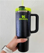 Stanley Quencher 40oz H2.0 FlowState Black Tumbler