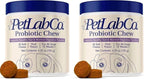 PetLabCo. Probiotic Chews for Dogs – 2 Pack Gut & Digestive Support