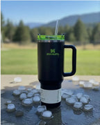 Stanley Quencher 40oz H2.0 FlowState Black Tumbler