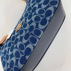 NWT Coach Teri Shoulder Bag Signature Denim CAF82 – Denim/Natural