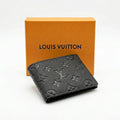 Louis Vuitton Multiple Wallet Black Monogram Leather (Bifold)
