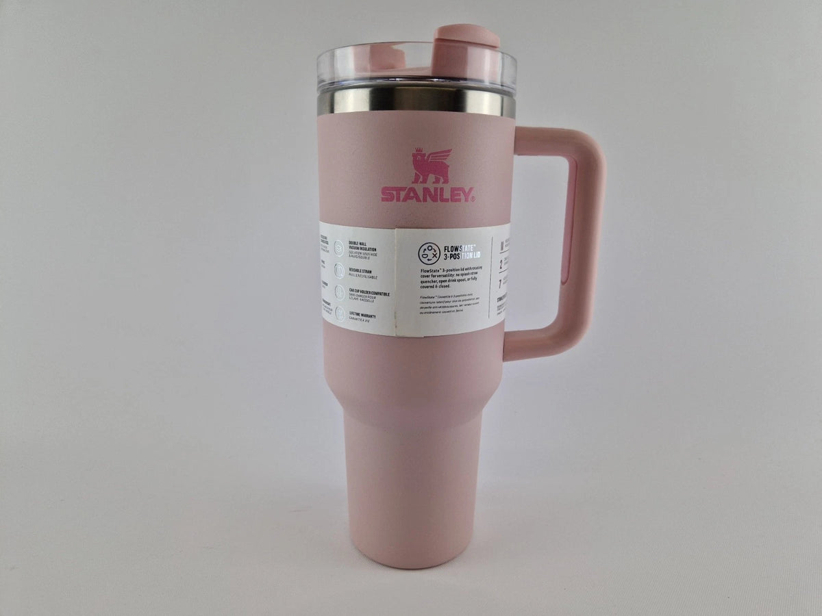 Stanley Quencher H2.0 FlowState Pink 40oz Tumbler