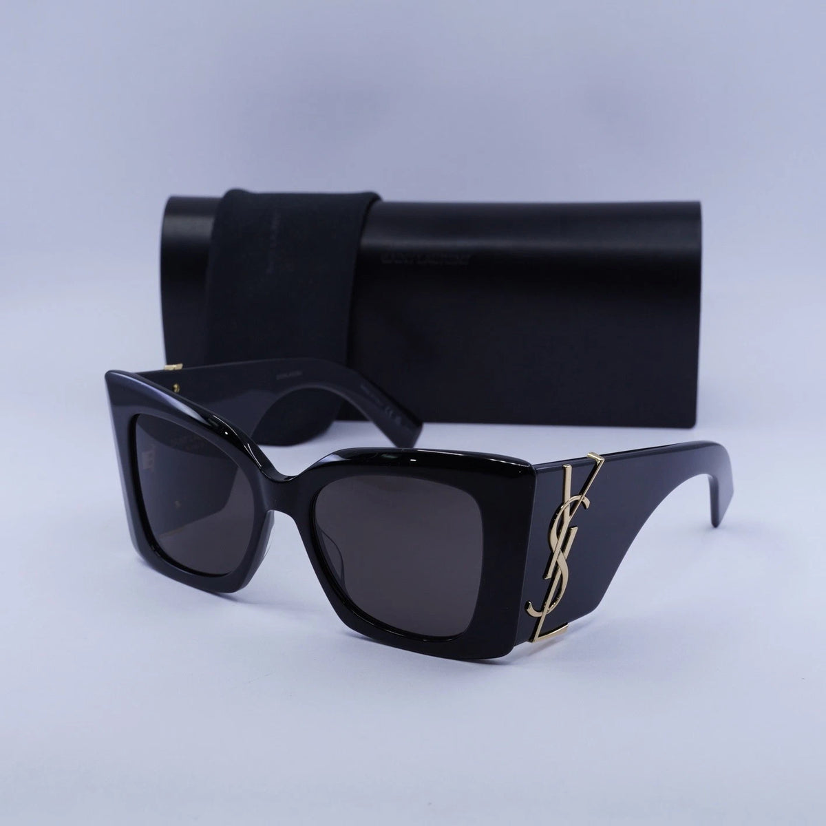 Saint Laurent SL M119 BLAZE 001 Black Sunglasses 54-18-135