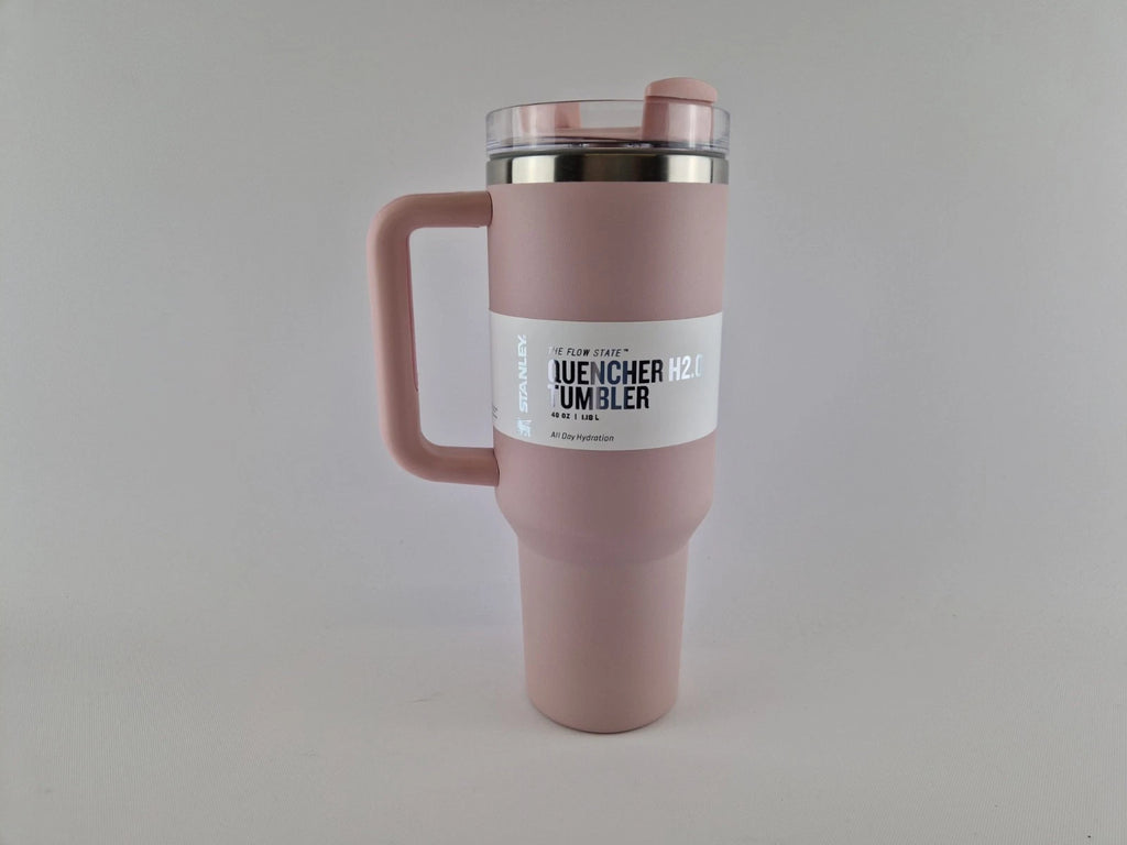 Stanley Quencher H2.0 FlowState Pink 40oz Tumbler