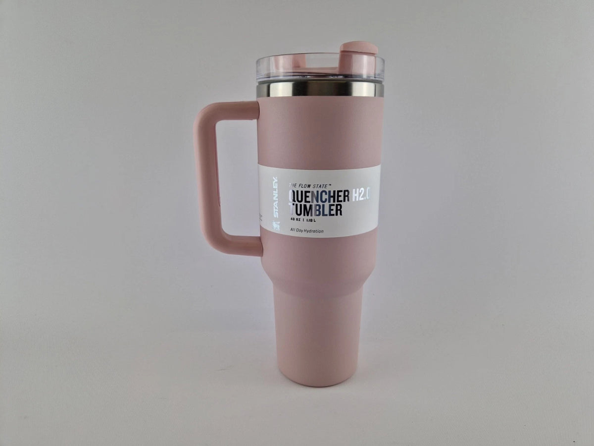 Stanley Quencher H2.0 FlowState Pink 40oz Tumbler
