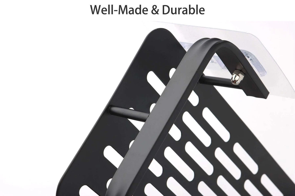 Punch-Free Bathroom & Kitchen Wall Mounted Storage Rack