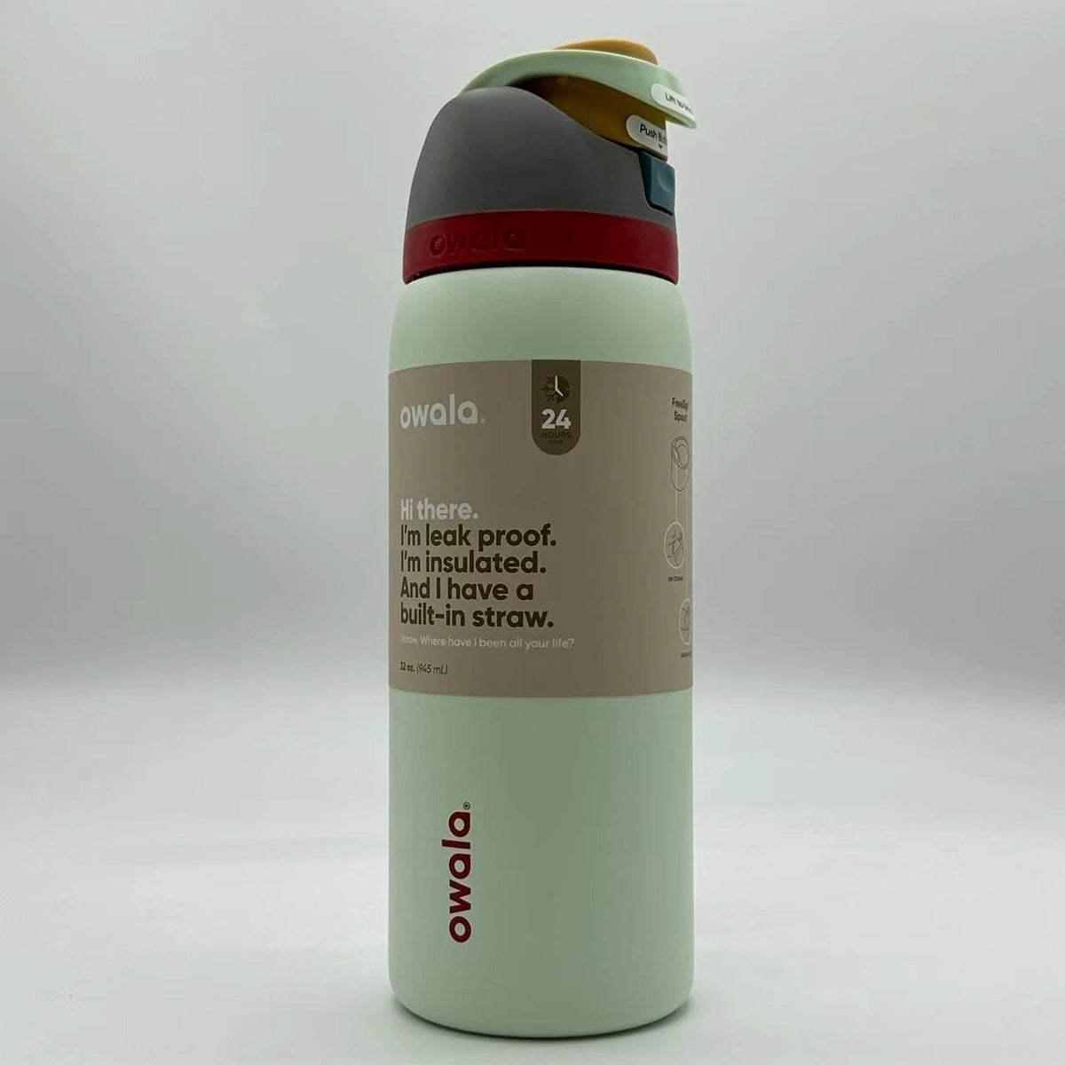 Owala FreeSip 32oz Stainless Steel Water Bottle – BoneYard