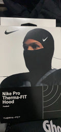 Nike Pro Men's HyperWarm Hood – Black/Black