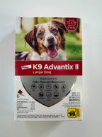 K9 Advantix II Large Dog 21–55 lbs – 6 Doses Flea, Tick & Mosquito Prevention