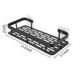 Punch-Free Bathroom & Kitchen Wall Mounted Storage Rack