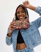 NWT Coach Teri Shoulder Bag Signature Canvas Cherry Print CY694