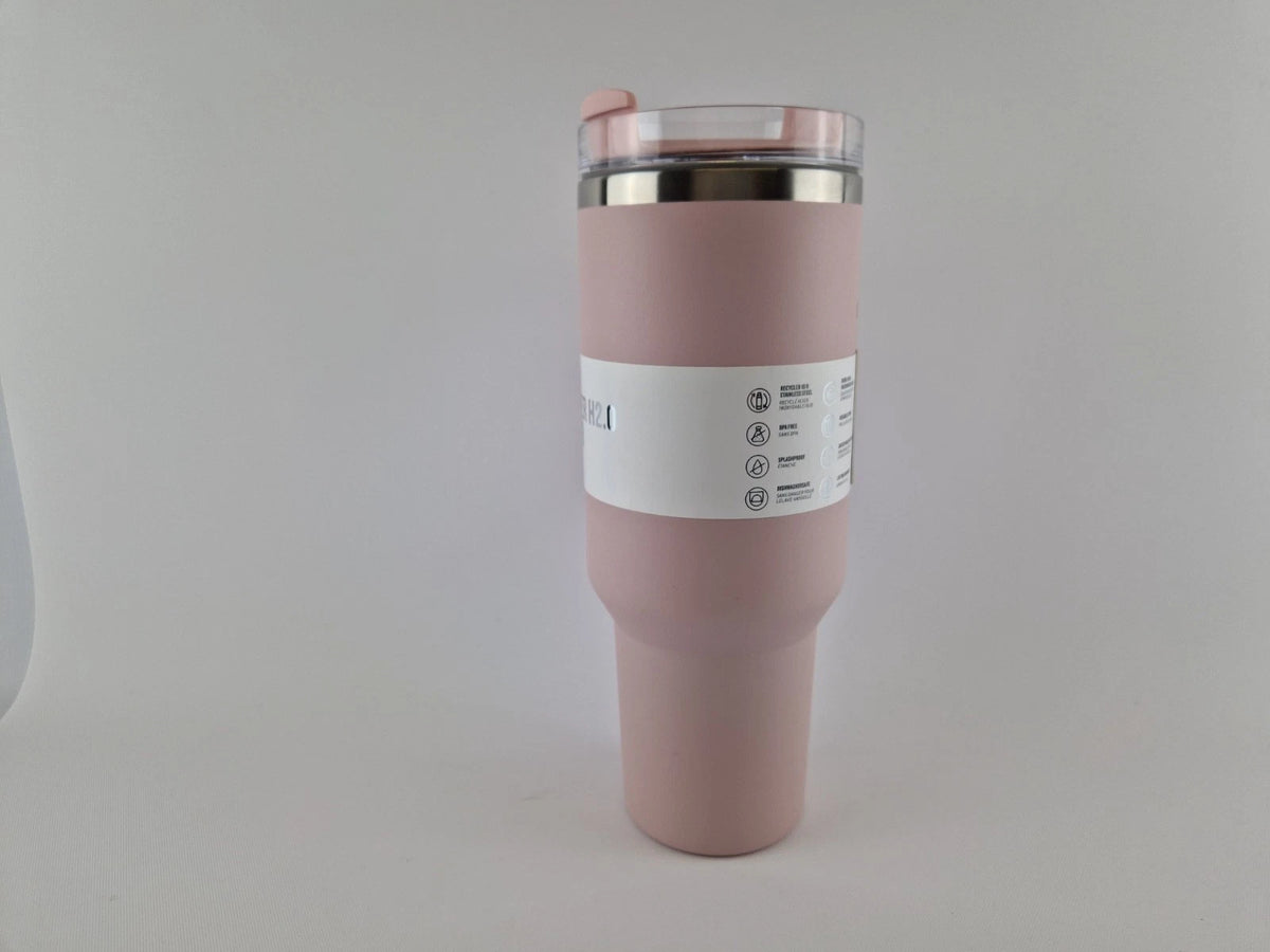 Stanley Quencher H2.0 FlowState Pink 40oz Tumbler