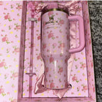 STANLEY x LoveShackFancy 40oz Ibiza Sunset Pink Floral Tumbler
