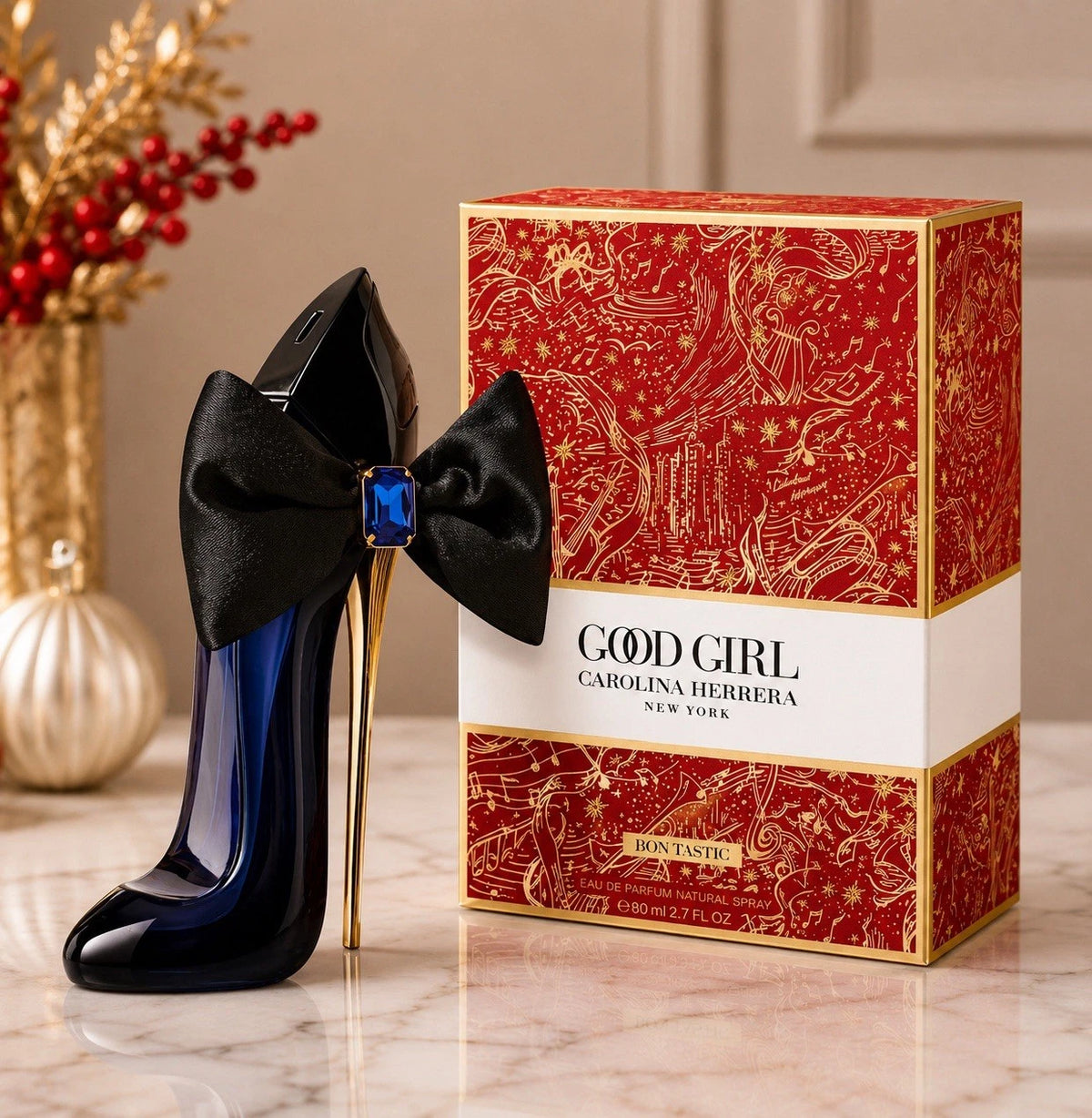 Carolina Herrera Good Girl Bowtastic Eau de Parfum 80ml / 2.7 oz for Women – New in Box