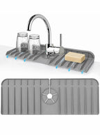14" Silicone Kitchen Sink Splash Guard Faucet Mat