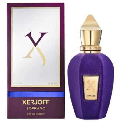 Xerjoff Soprano Eau de Parfum 100ml / 3.4 oz Luxury Unisex Amber Woody Fragrance