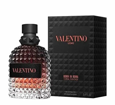 Valentino Uomo Born in Roma Coral Fantasy EDT Spray 100ml / 3.4 oz for Men