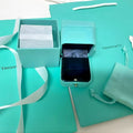 Tiffany & Co. Engagement Ring Box Set with Pouch, Certificate Folder & Bag
